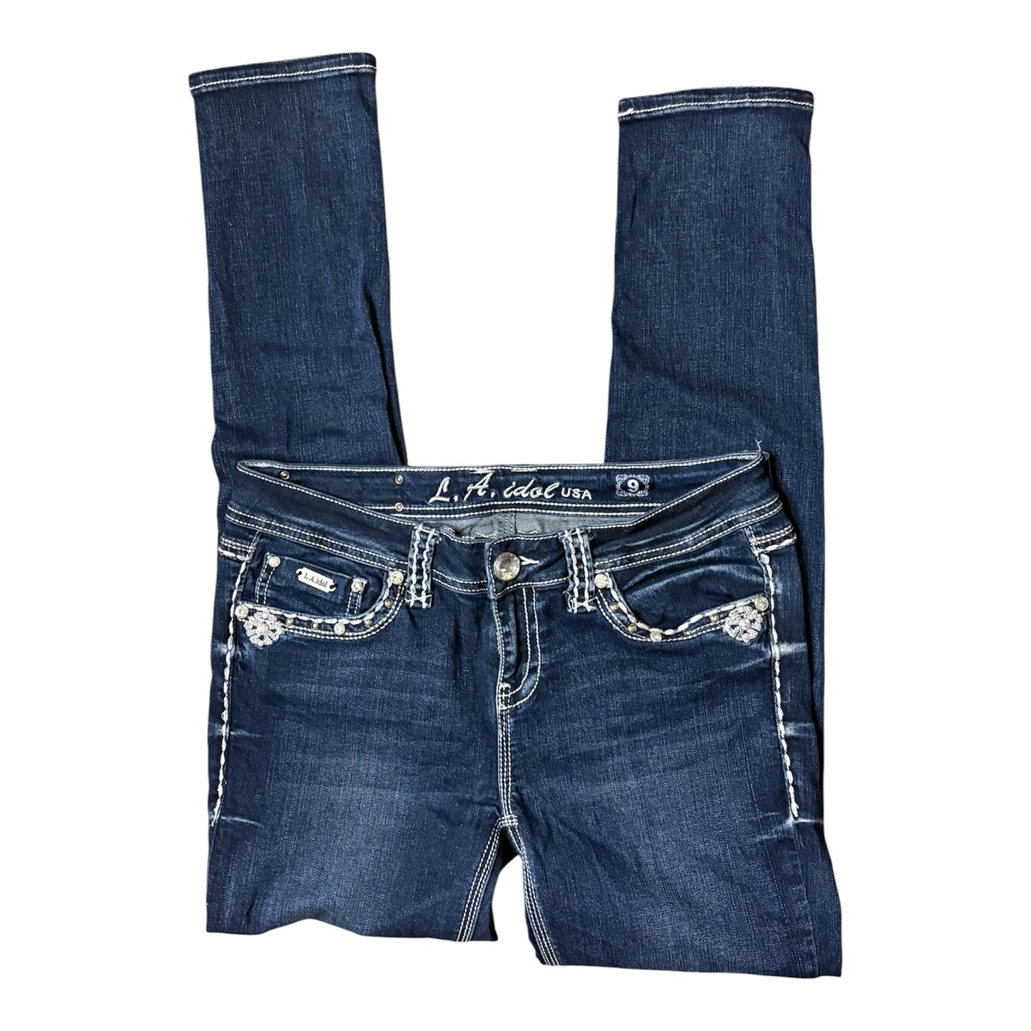 LA IDOL Low Rise Jeans