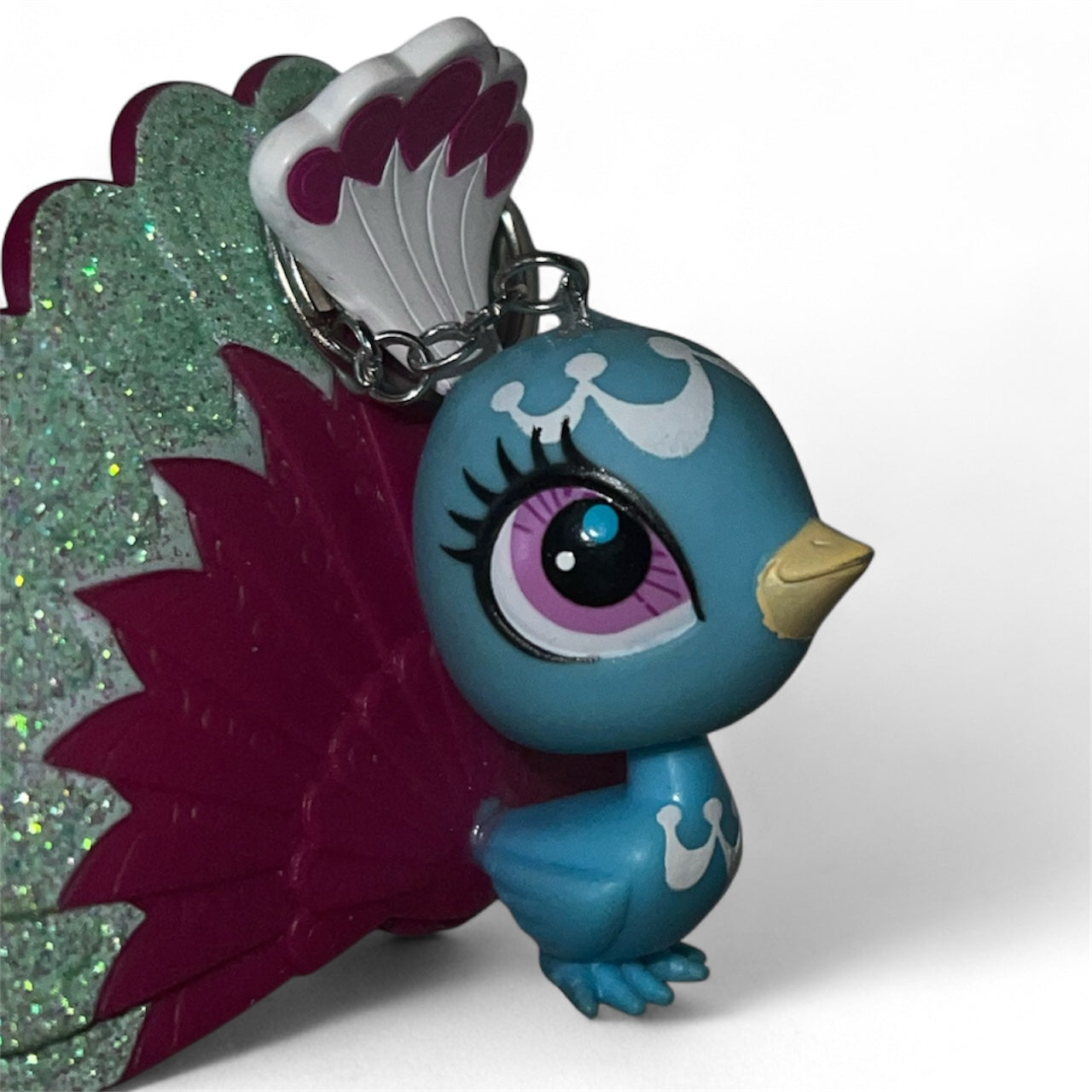 Peacock LPS Keychain