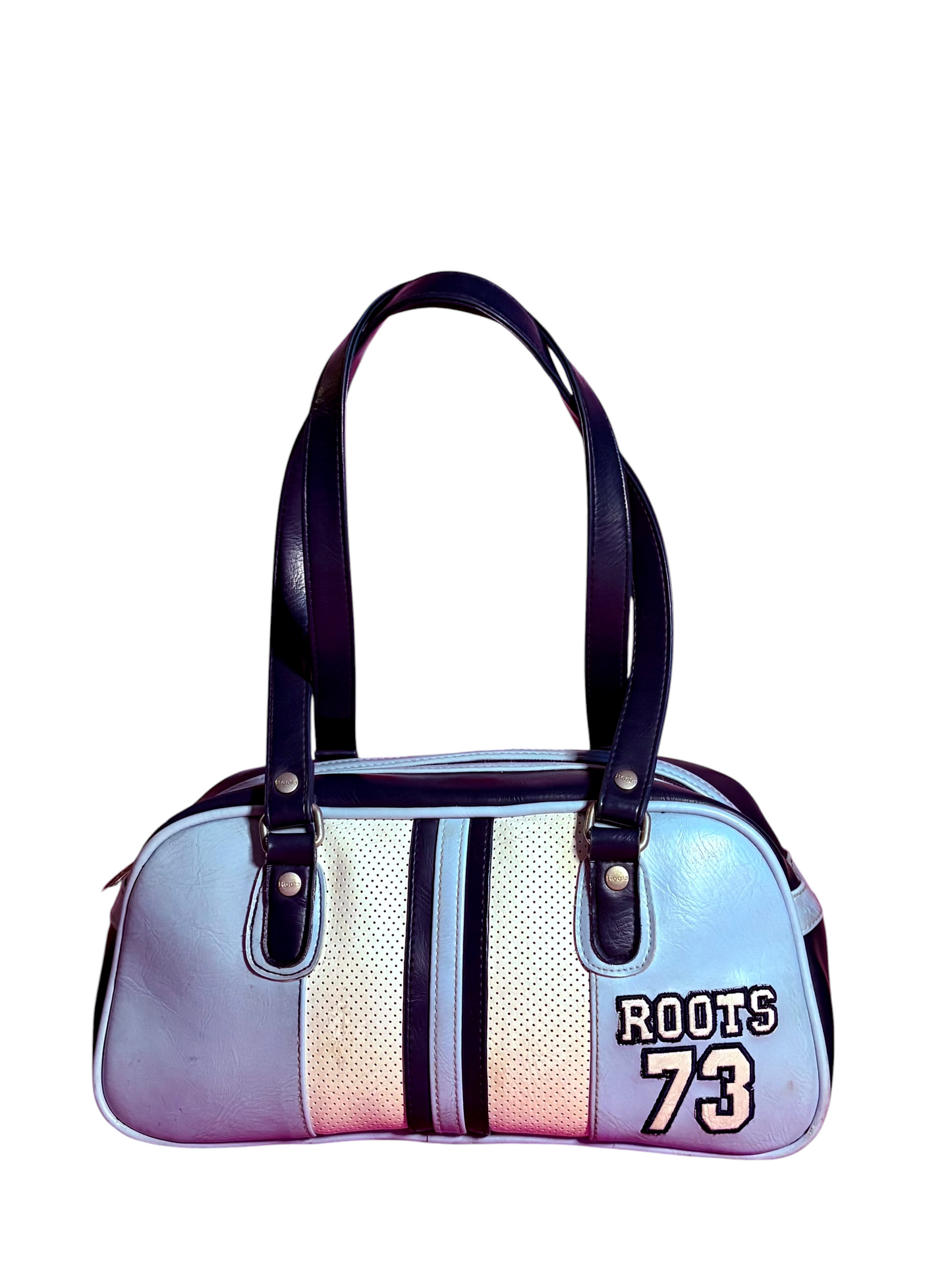 Baby Blue Roots Sporty Bag
