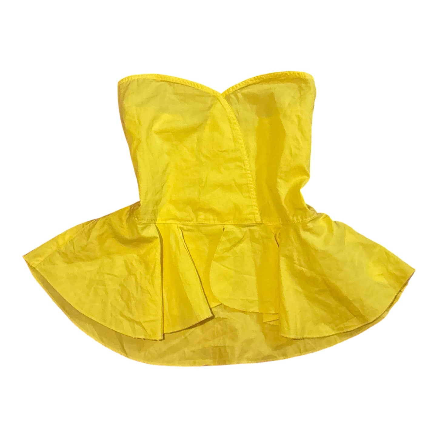 Strapless sweetheart neckline top