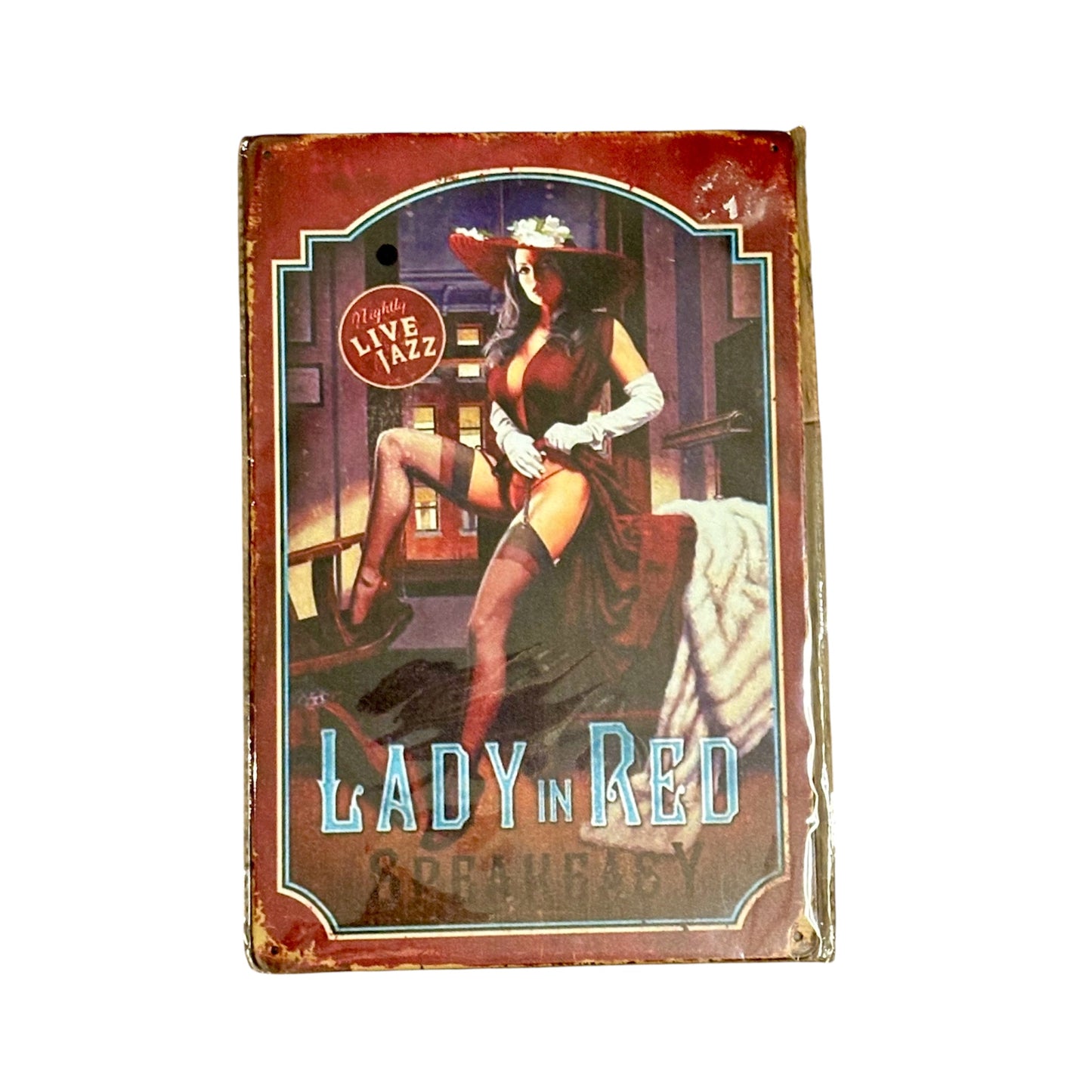 Metal Wall Sign -Sealed Package