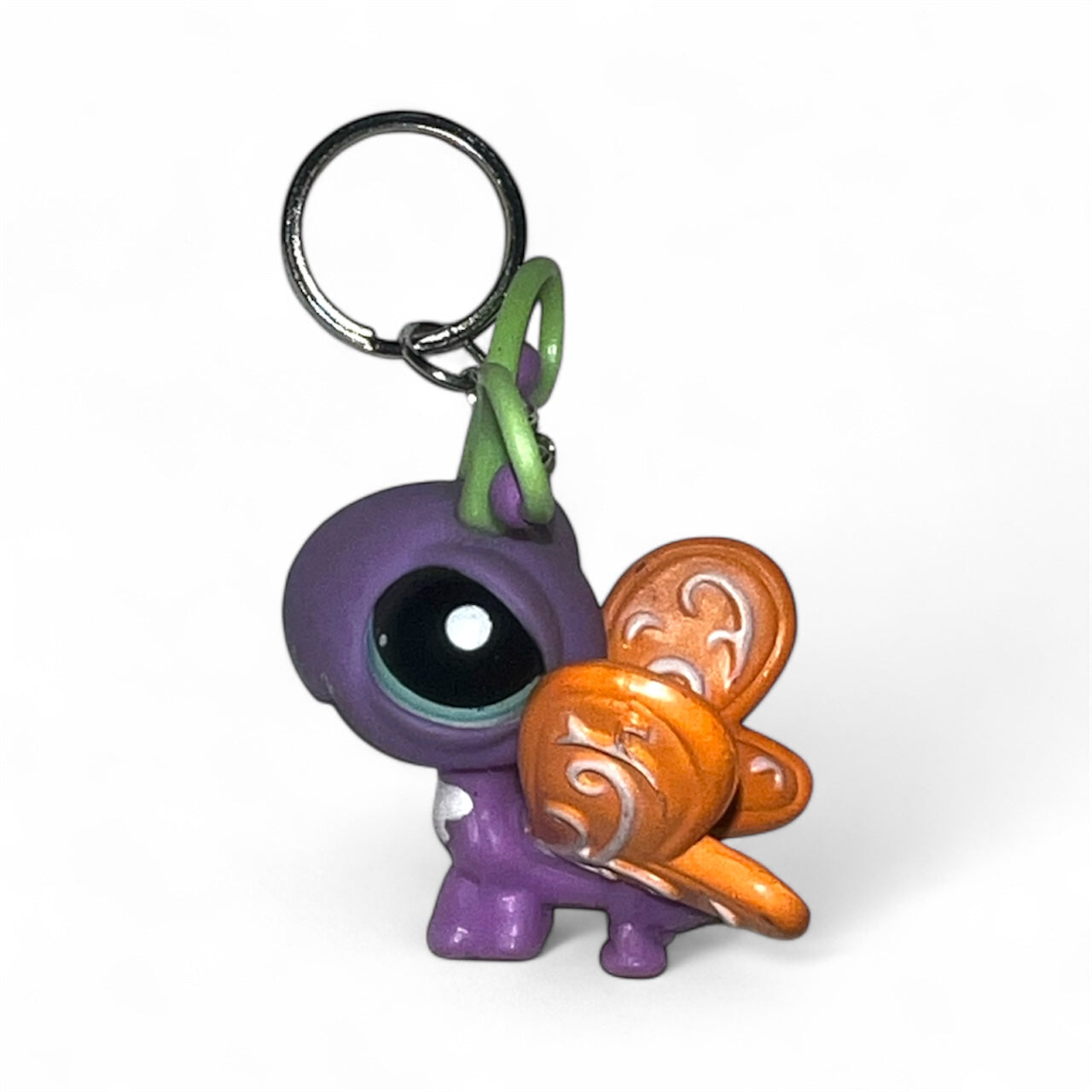 Butterfly LPS Keychain (orange wings)