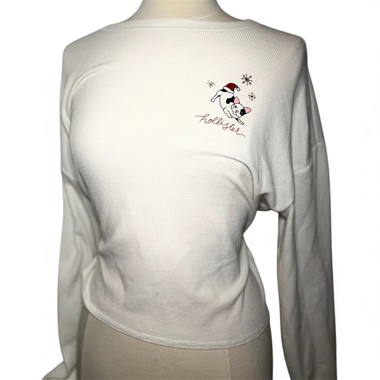 Hollister Puppy Detailed Holiday Sleep Shirt