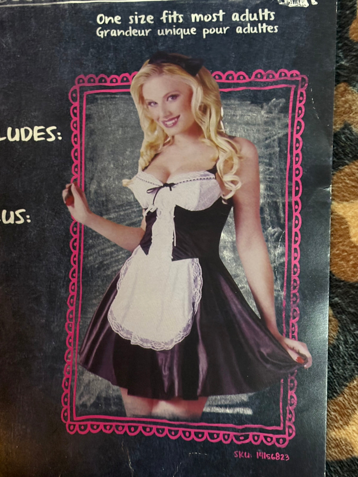 Y2K French Maid Costume Set