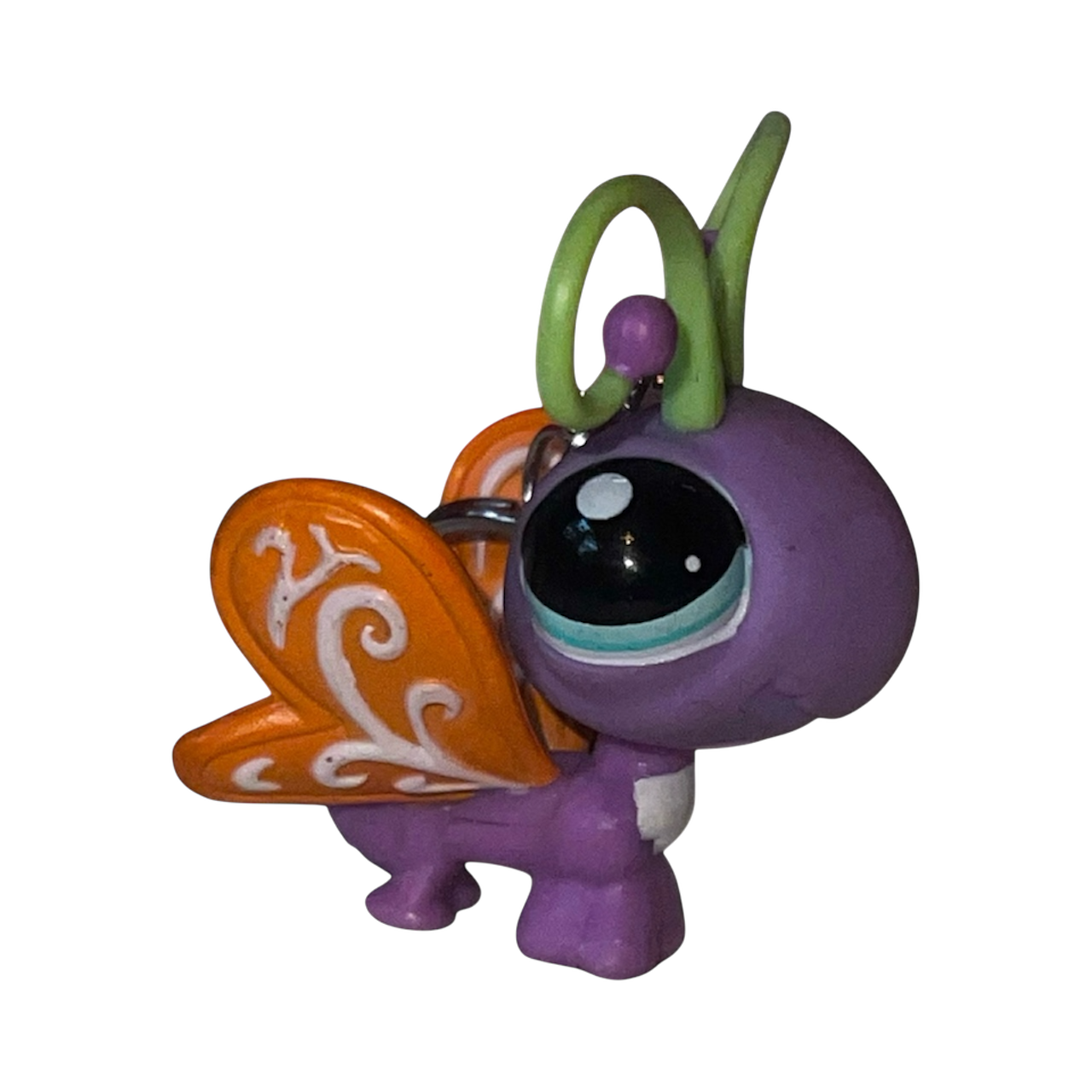 Butterfly LPS Keychain (orange wings)