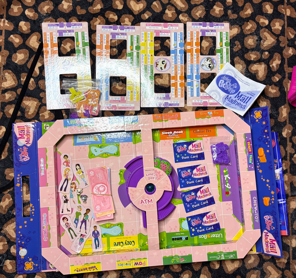 Littlest Petshop 2008 Mall Madness board game