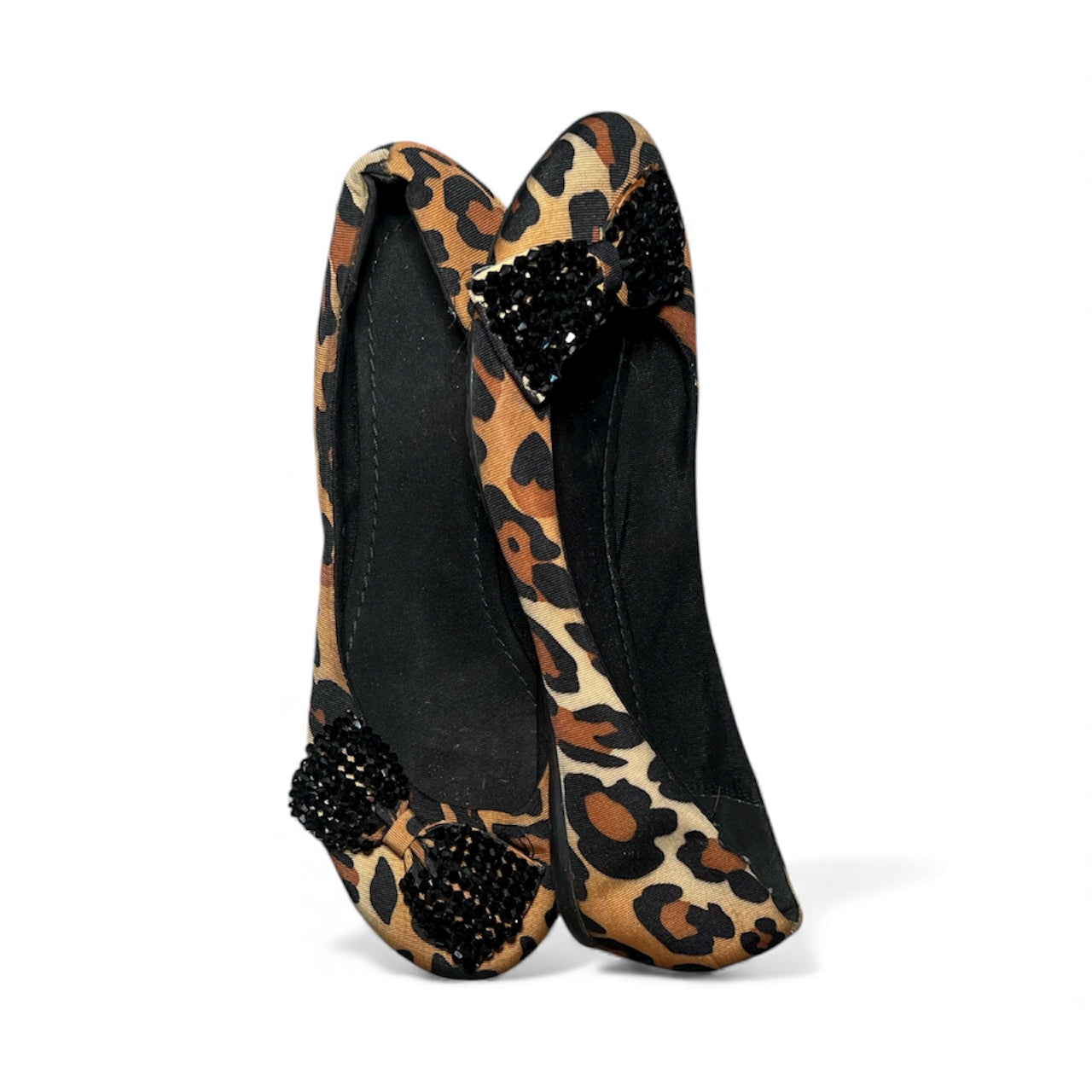 Leopard Print Flats