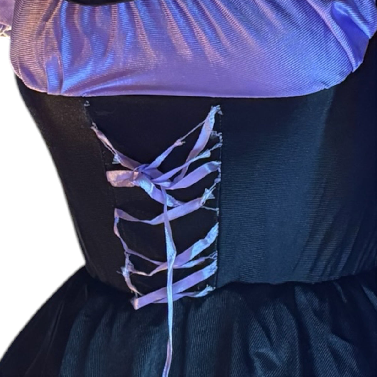 Y2K witch dress and hat costume set