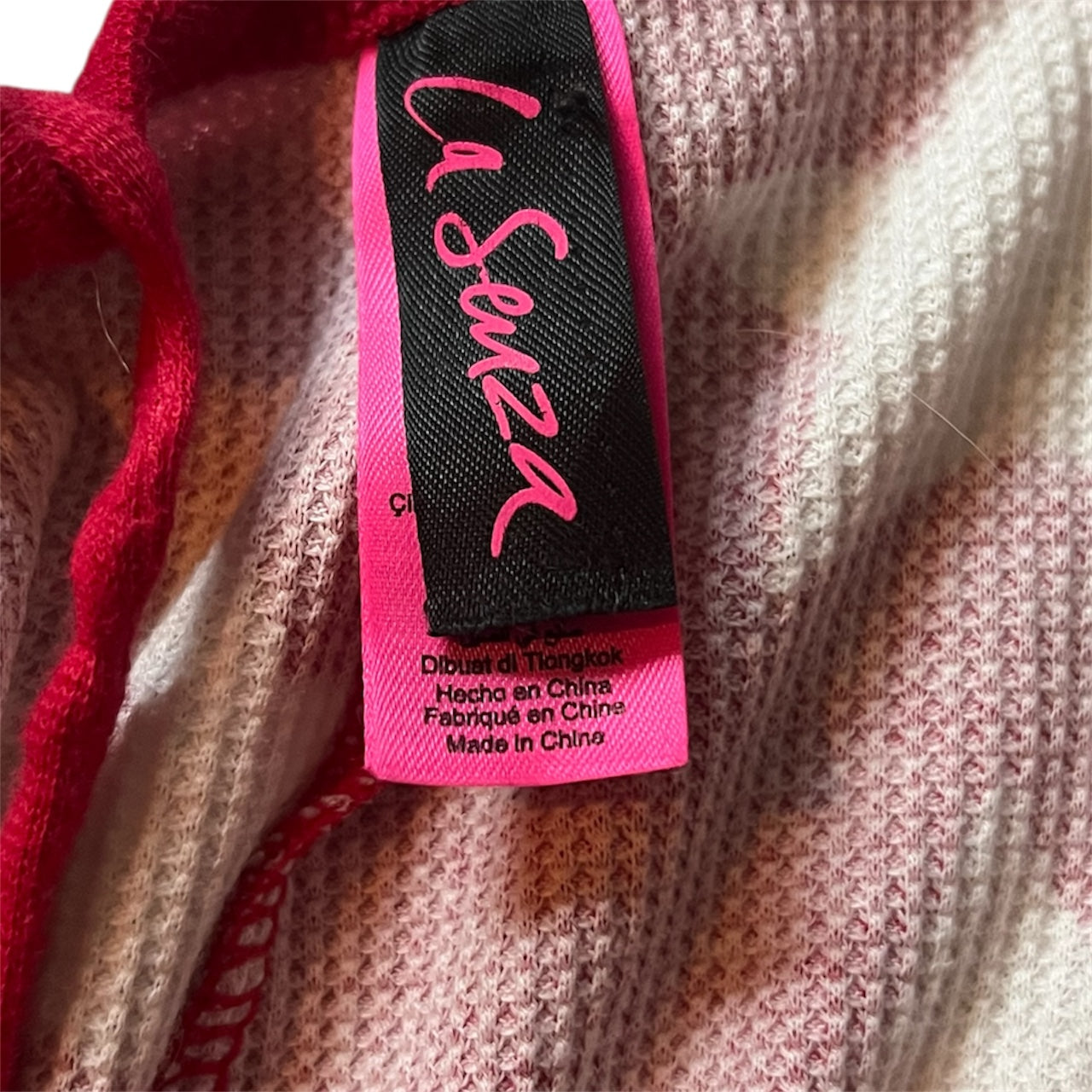 Red La Senza PJ Romper