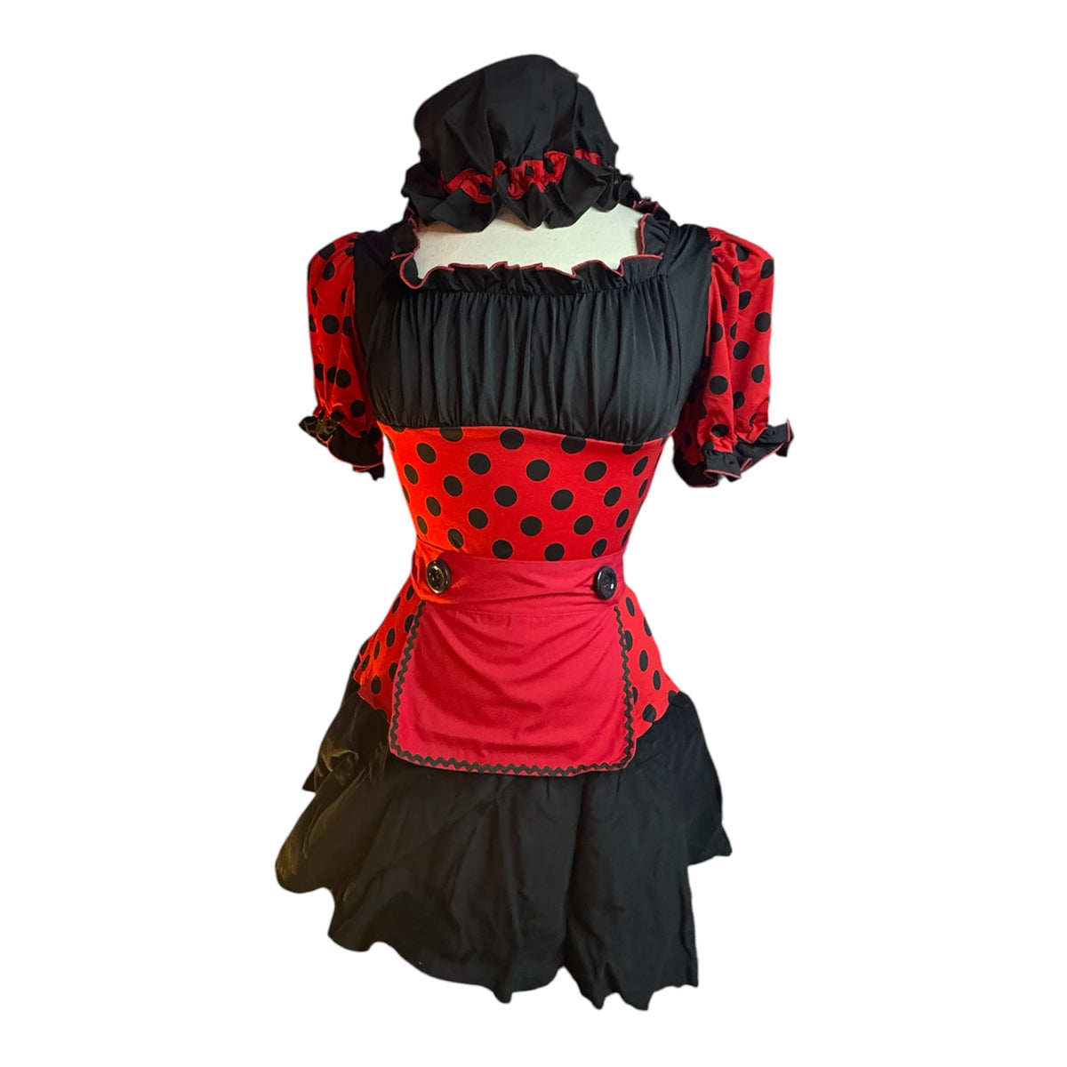 NWT DEADSTOCK FOREPLAY Rag Doll Authentic Y2K Halloween Costume