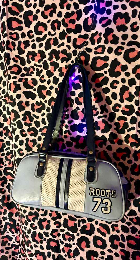 Baby Blue Roots Sporty Bag