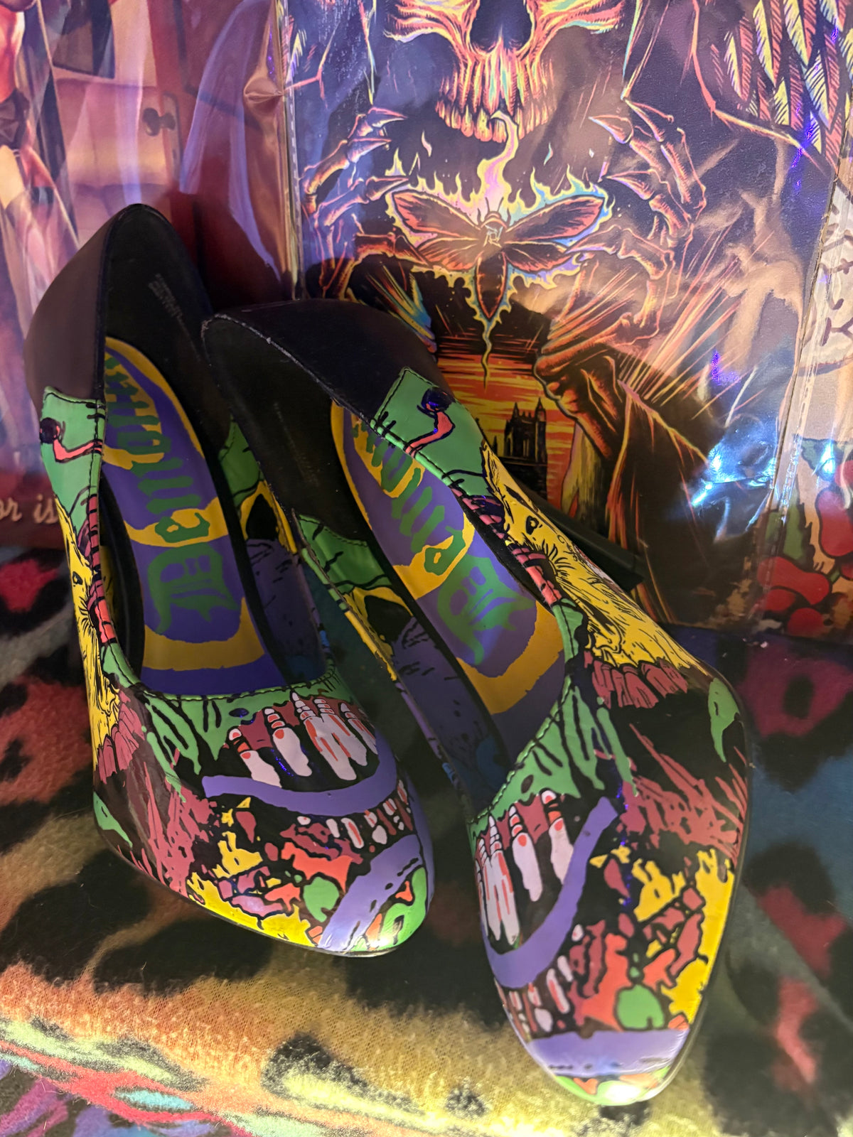 Demonia Zombie Heels