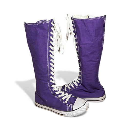 High Top Lace Up Sneakers