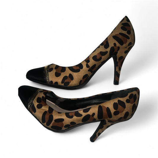Fergalicious Leopard Print Heels