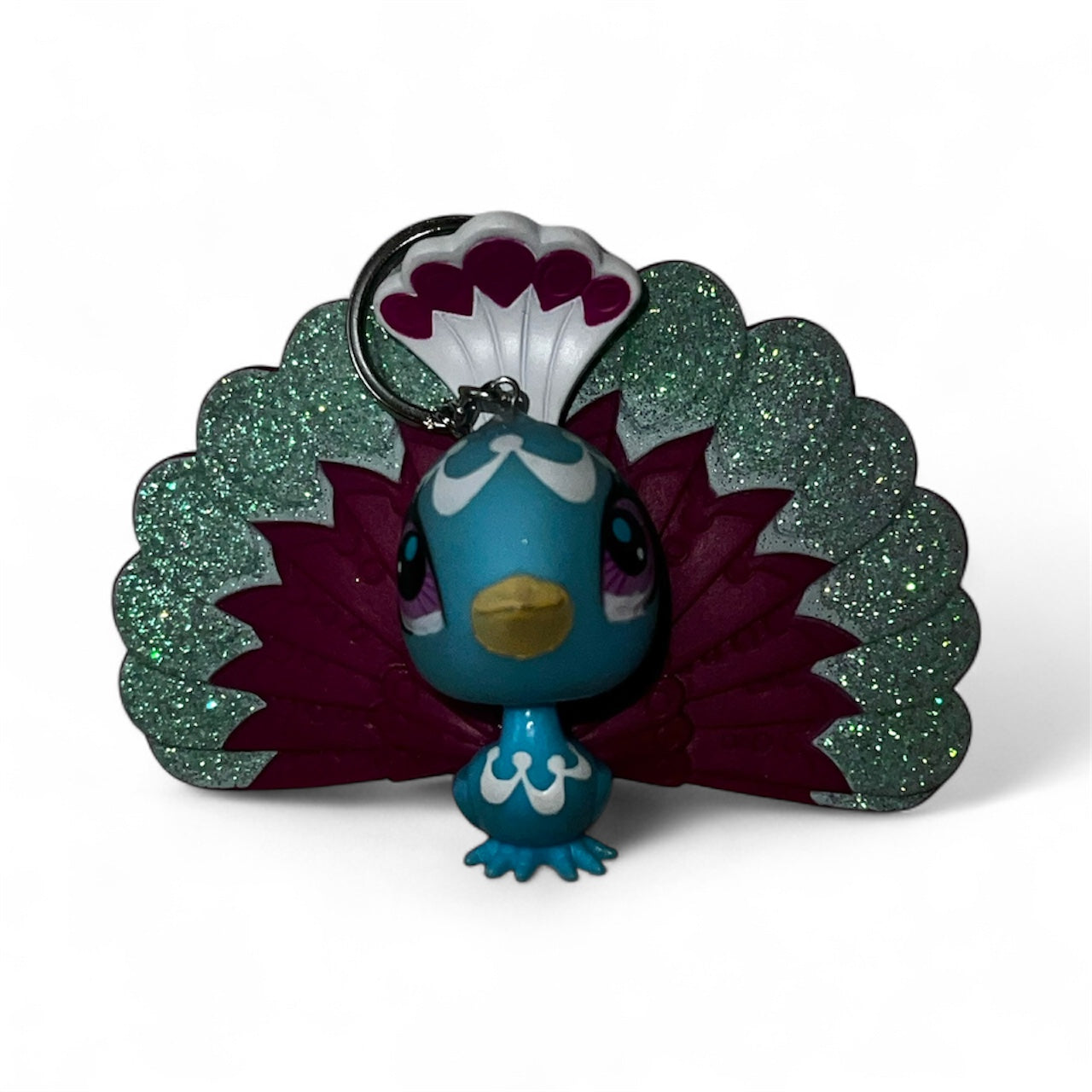 Peacock LPS Keychain