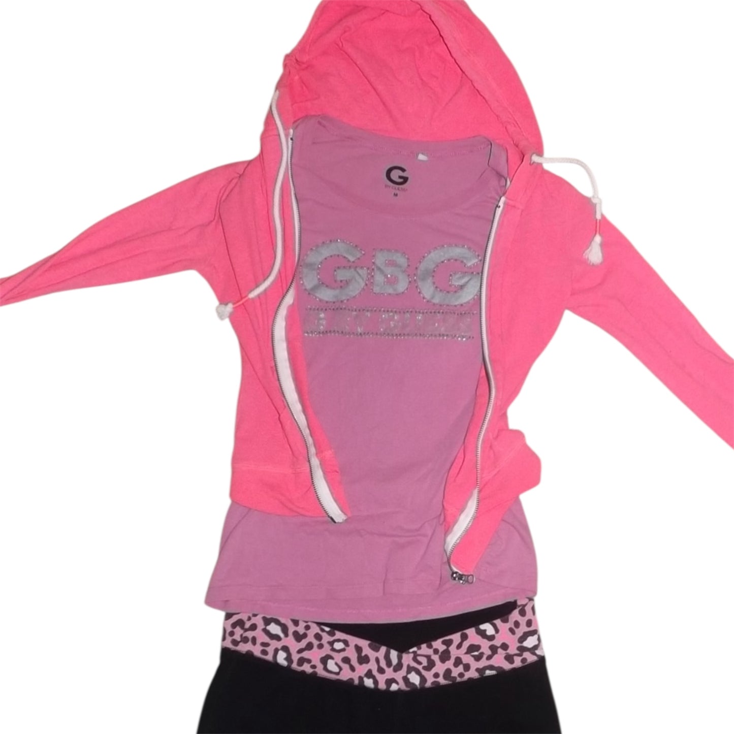 Vibrant Pink Zip Up
