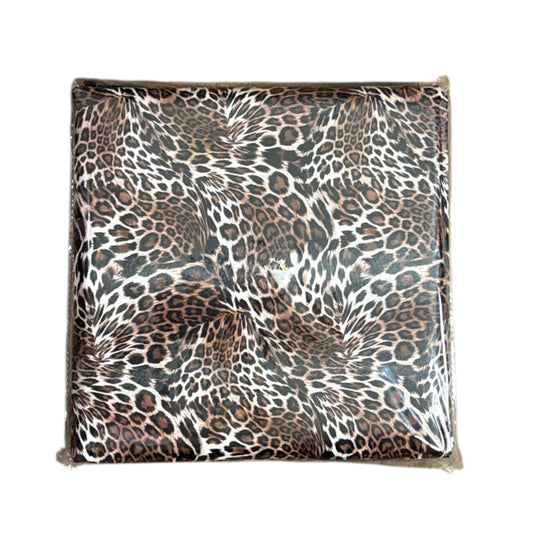 Leopard Footstool Ottoman storage box -Sealed Package