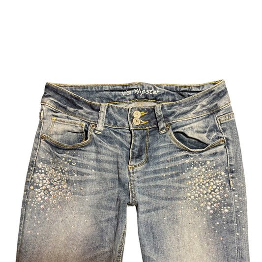 London Jeans Bootcut Rhinestoned Jeans