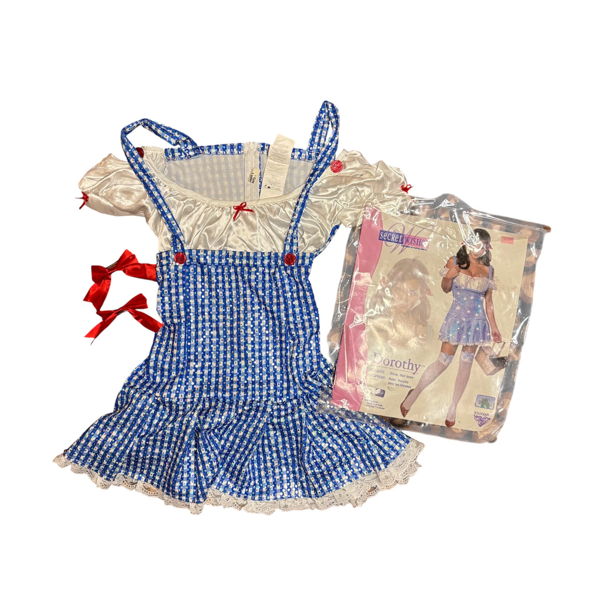 Secret Wishes Sparkly Dorothy Costume Set